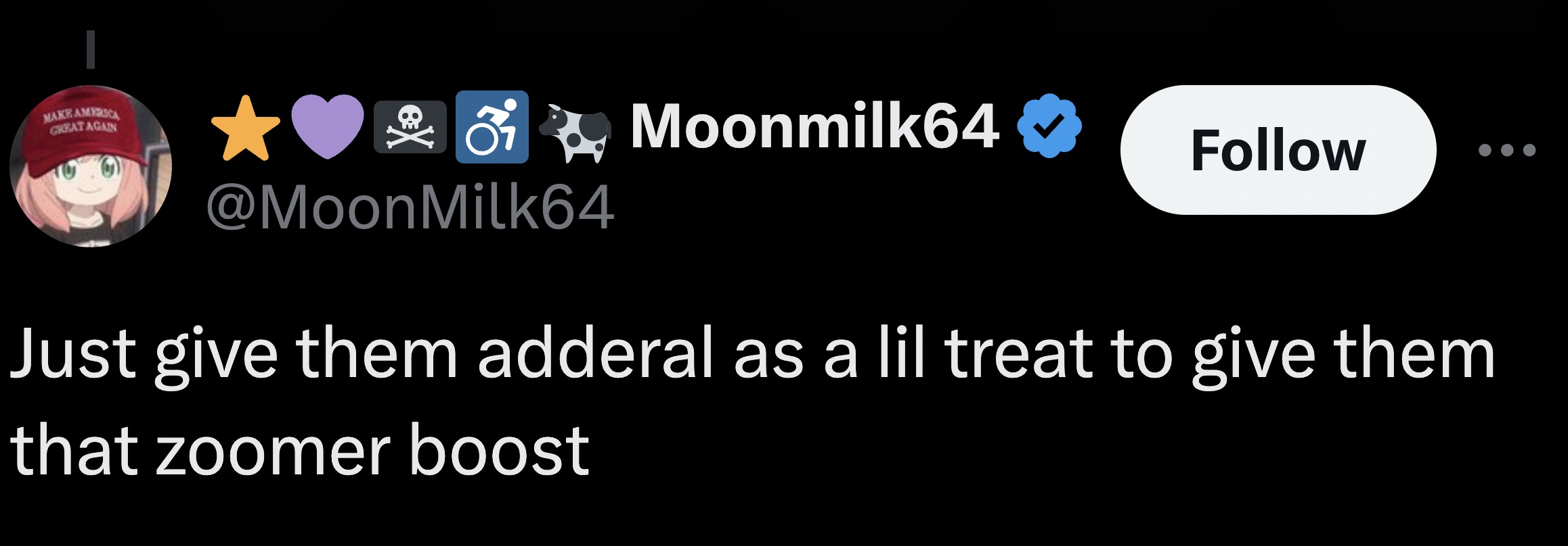 flag - Make America Great Again Moonmilk64 Just give them adderal as a lil treat to give them that zoomer boost